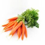 Carote fresche a mazzetto