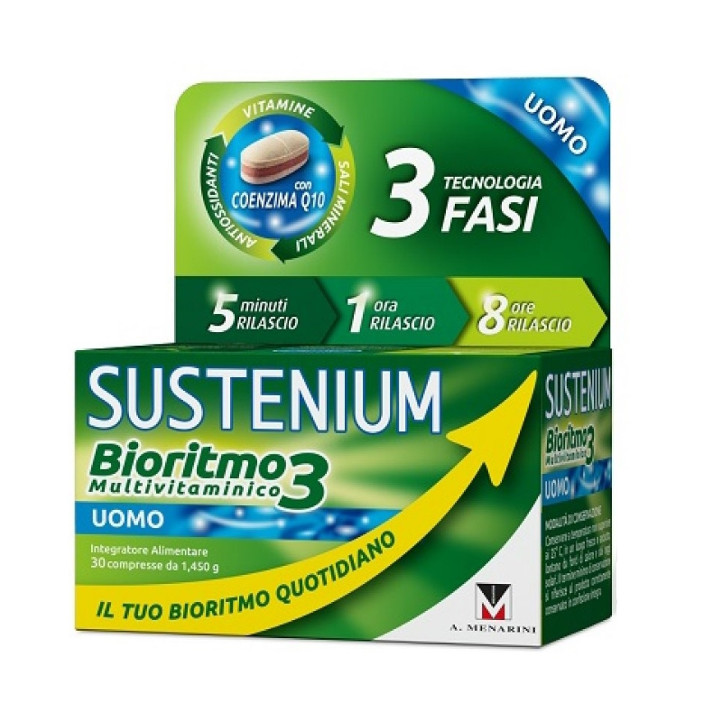 SUSTENIUM BIORITMO3 U AD 30CPR SUSTENIUM BIORITMO3 U AD 30CPR - immagine 1