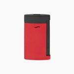 S.T.DUPONT - ACCENDINO SLIM 7 NERO E ROSSO MATTE - immagine 2