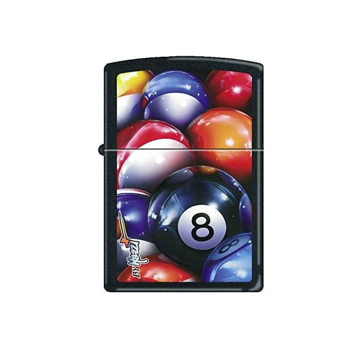 8 ball by mazzi ZIPPO - ACCENDINO EIGHTBALL DESIGN BY MAZZI - immagine 1