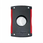 S.T.DUPONT - TAGLIASIGARI MAXIJET NERO OPACO E ROSSO