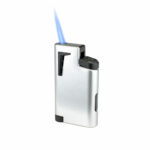 XIKAR - ACCENDINO PER SIGARI, MODELLO XK1 SILVER, FIAMMA SINGOLA - immagine 2