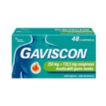 GAVISCON*48CPR MENT250+133,5MG