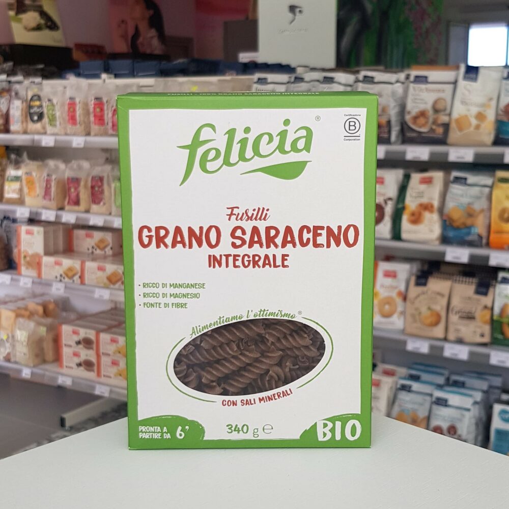 FUSILLI - GRANO SARACENO Fusilli con Grano saraceno Integrale BIO - Felicia - immagine 1