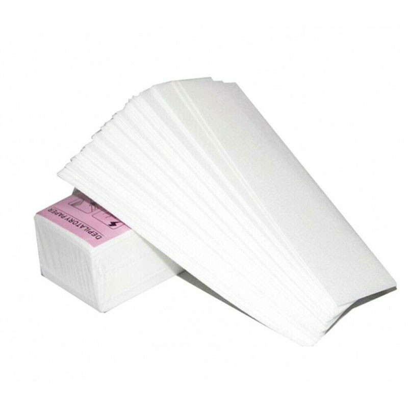 623625_STRISCE-CERA-CF-100PZ Strisce Cera pretagliate Confezione da 100pz - immagine 1