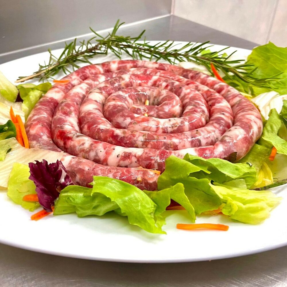 SALSICCIA FINE Salsiccia artigianale arrotolata - immagine 1