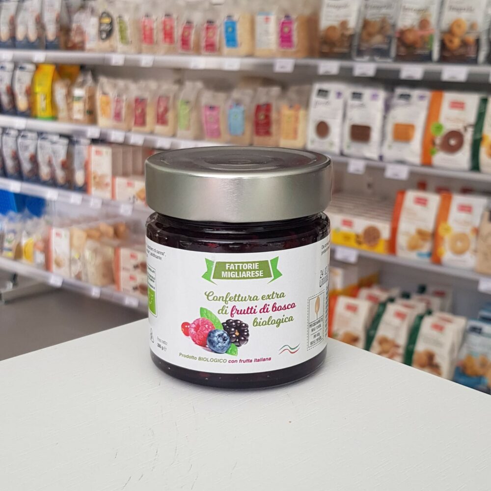 Confettura extra di Frutti di bosco BIO - Fattorie Migliarese