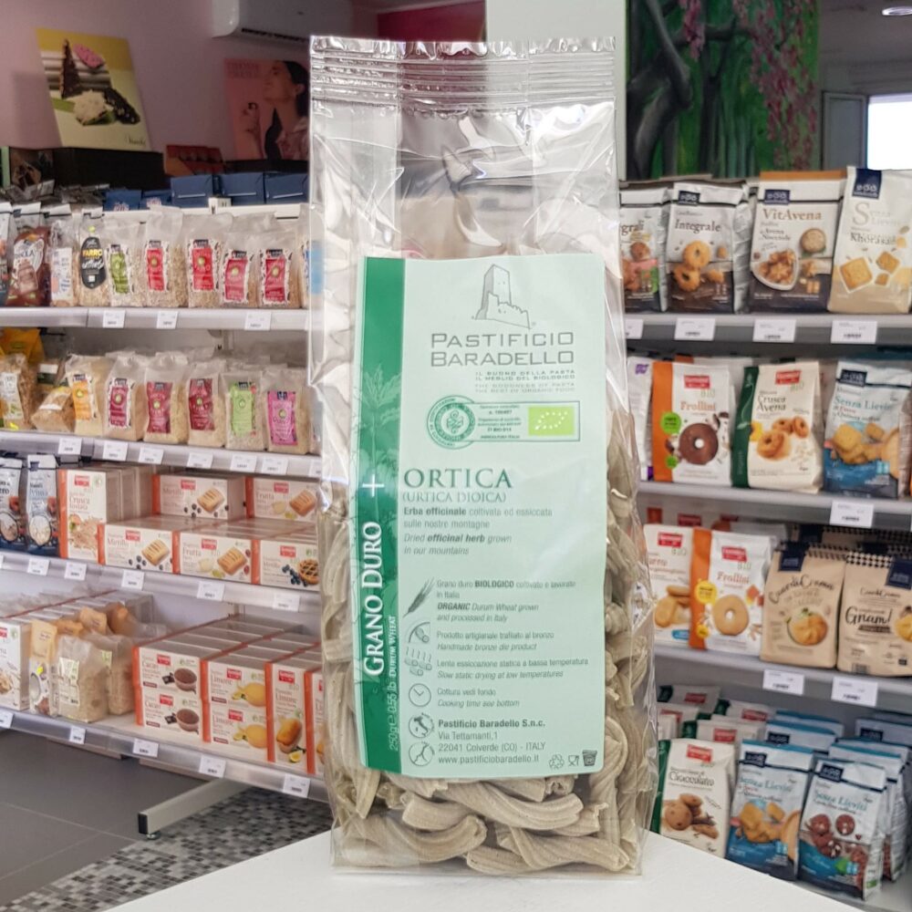 ORTICA Torcette di grano duro all'ortica - Pastificio Baradello - immagine 1