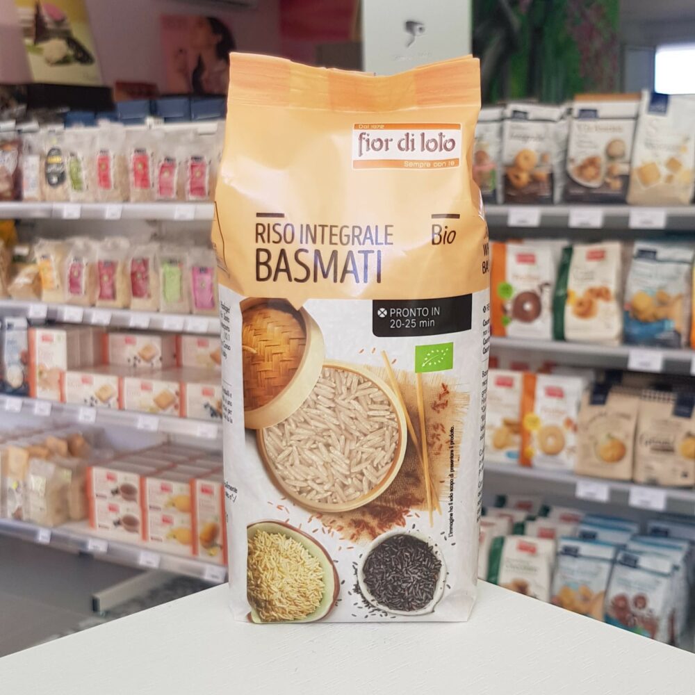 RISO INTEGRALE BASMATI Riso Integrale Basmati BIO - Fior di loto - immagine 1