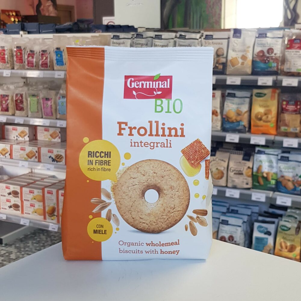 Frollini Integrali con Miele - Germinal BIO Frollini Integrali con Miele - Germinal BIO - immagine 1